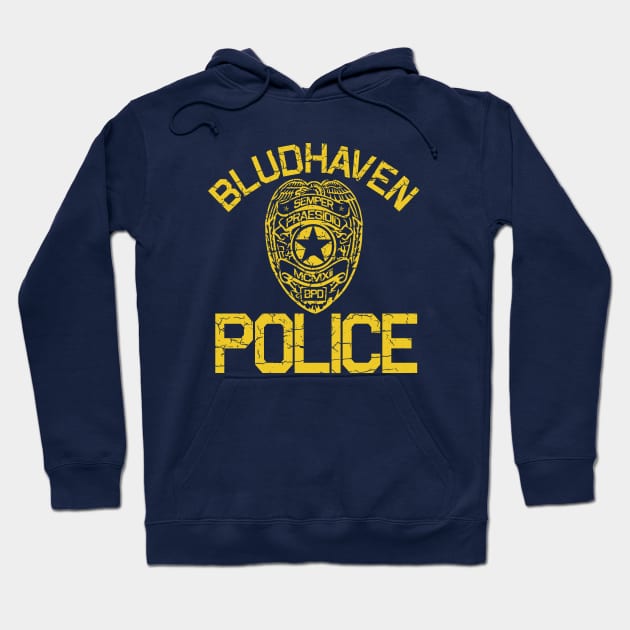 Bludhaven Police Hoodie by PopCultureShirts